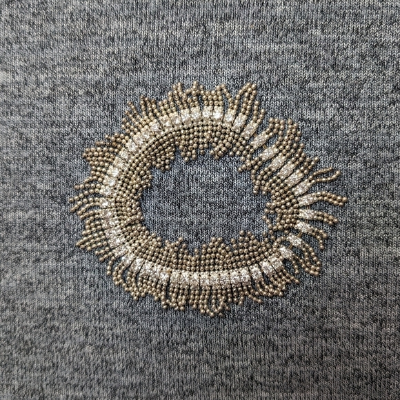 Nolan Miller Dazzling Fringe Bracelet, Silver Toned with Rhinestones - Picture 1 of 2